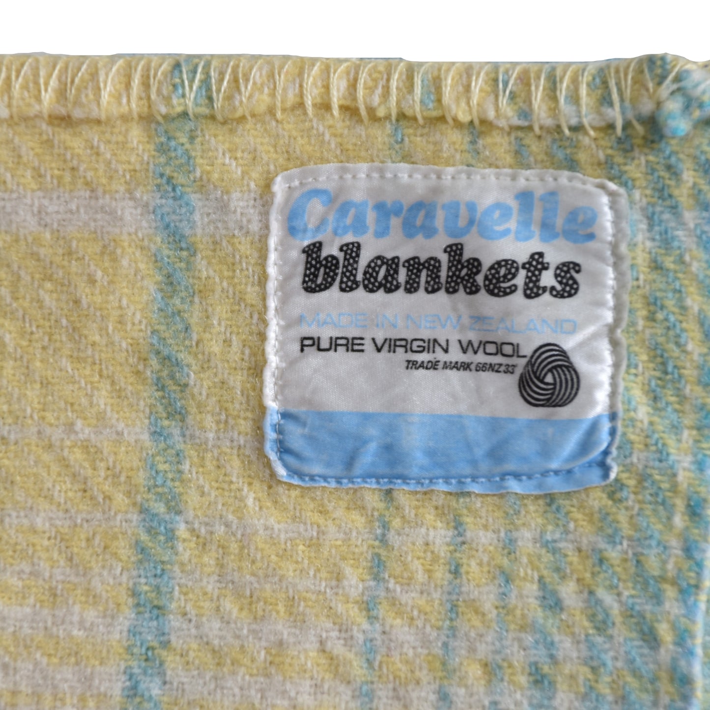 Pastel Lemon and Mint Caravelle Blanket