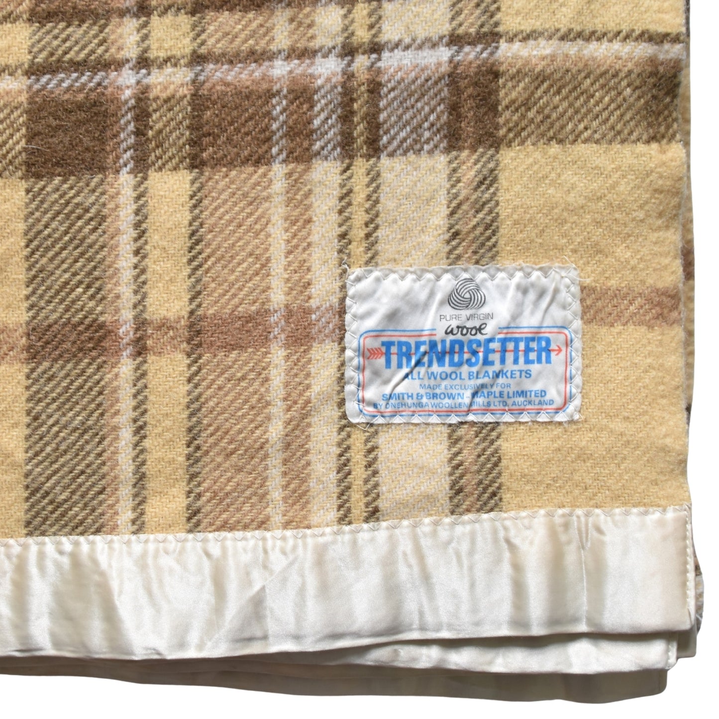 Trendsetter All Wool KING Blanket