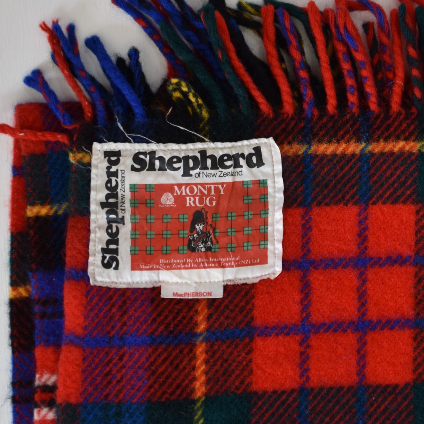 Shepherd of New Zealand Tartan Monty Rug