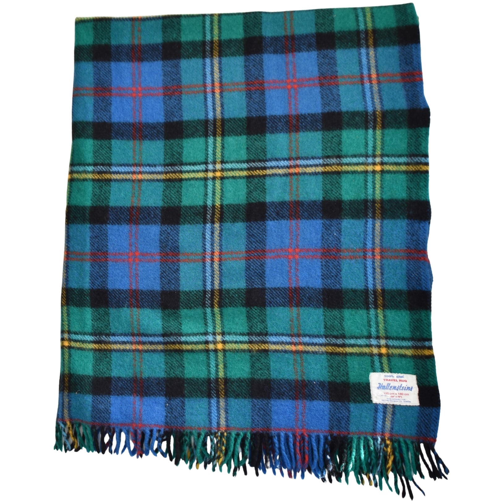 Tartan travel online rug